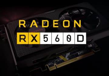 У 3D-карты AMD Radeon RX 560D будет 896 потоковых процессоров