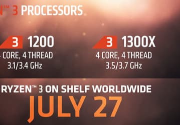 Появились сведения о стоимости процессоров AMD Ryzen 3 1300X и Ryzen 3 1200 