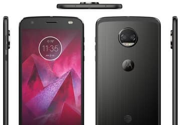 Опубликованы изображения смартфона Moto Z2 Force