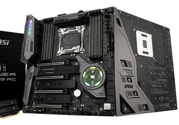 Системная плата MSI X299 XPower Gaming AC оснащена радиаторами для накопителей типоразмера M.2