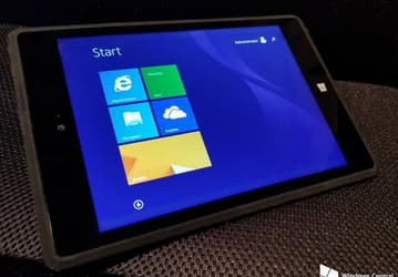 Опубликованы изображения планшета Microsoft Surface Mini