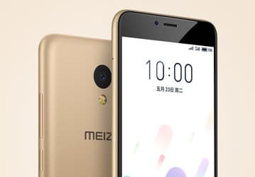 Представлен бюджетный смартфон Meizu A5 стоимостью около $100