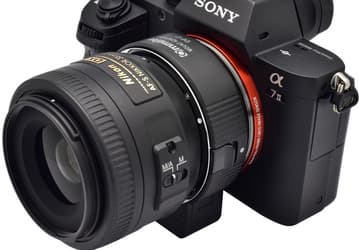 Начались продажи адаптеров Commlite ENF-E1 Pro ver.05 для установки объективов с креплением Nikon F на камеры с креплением Sony E
