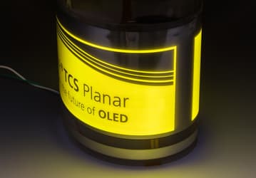 Институт Fraunhofer FEP и компания Sefar показали гибкую осветительную панель OLED, изготовленную методом рулонной печати
