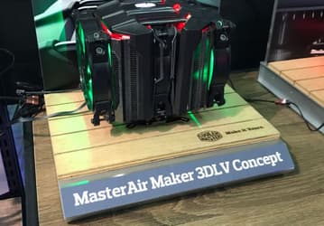 Cooler Master показала два концептуальных процессорных охладителя, один из которых напоминает гриб