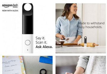 Amazon Dash Wand — «волшебная» палочка для заказа еды и не только