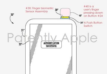 Сканер отпечатков пальцев iPhone 8 может находиться под кнопкой включения