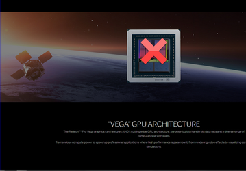 «Фото» кристалла GPU AMD Vega оказалось просто рекламным изображением, не имеющим отношения к реальности