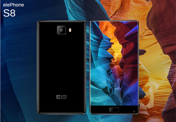 Безрамочный смартфон Elephone S8 получит дисплей разрешением 2K и аккумулятор емкостью 4000 мА•ч