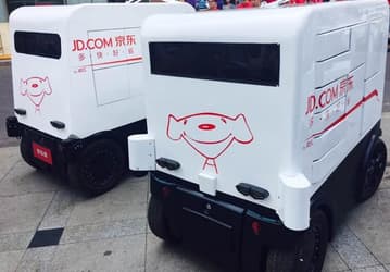Магазин JD.com начал доставлять товар колесными дронами