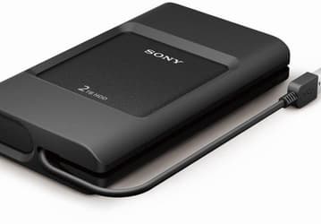 Внешние жесткие диски Sony PSZ-HC1T и PSZ-HC2T выдерживают падения с двухметровой высоты 