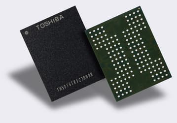 Toshiba представила флэш-память QLC 3D NAND и первую в мире микросхему флэш-памяти объемом 1,5 ТБ