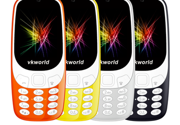 Мобильный телефон VKWorld Z3310, являясь лучше оснащенным, будет вдвое дешевле Nokia 3310 (2017)
