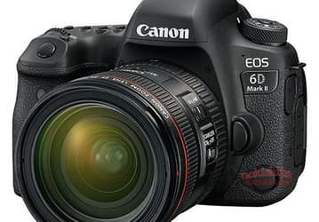 Появились подробные спецификации зеркальной камеры Canon EOS 6D Mark II