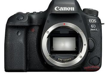 Опубликованы новые изображения зеркальной камеры Canon EOS 6D Mark II