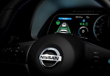 Nissan рекламирует систему ProPilot следующего поколения электромобиля Leaf