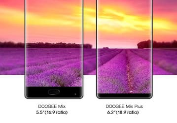 Doogee выпустит смартфон MIX Plus с экраном диагональю 6,2 дюйма