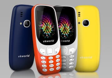 Телефон Vkworld Z3310, который является клоном Nokia 3310 с более емким аккумулятором, стоит $25