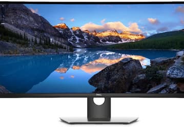 Основой монитора Dell UltraSharp 38 Curved Monitor (U3818DW) служит вогнутая панель IPS разрешением 3840 х 1600 пикселей