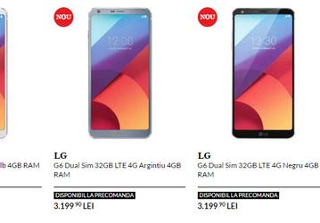 В Европе смартфон LG G6 будет продаваться по цене около ?700 