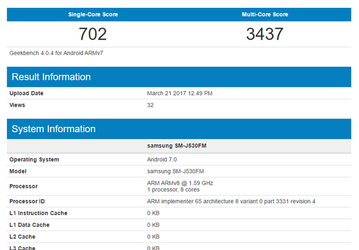 Смартфон Samsung Galaxy J5 нового поколения получит SoC Exynos 7870, что сделает его намного производительнее предшественника
