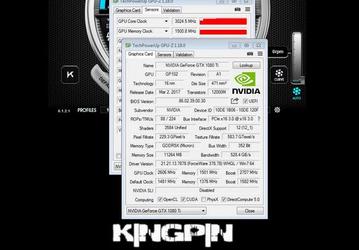 Оверклокер Kingpin установил новый рекорд, разогнав GPU адаптера GeForce GTX 1080 Ti до 3024 МГц