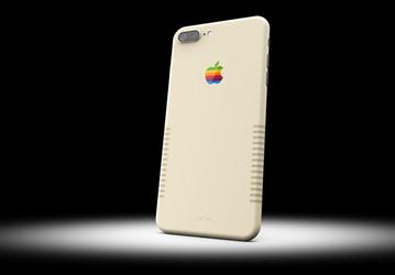 ColorWare предлагает смартфон iPhone 7+ Retro, раскрашенный в стиле старых ПК Macintosh