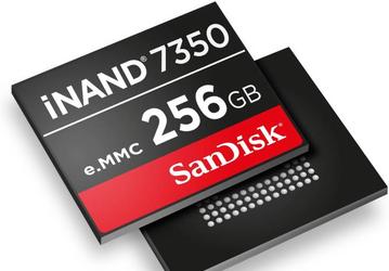 Во встраиваемом твердотельном накопителе Western Digital iNAND 7350 используется флэш-память 3D NAND 