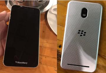 Опубликованы фотографии нового смартфона BlackBerry, который лишен физической клавиатуры