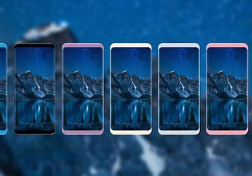Опубликовано изображение с шестью цветовыми вариантами смартфона Galaxy S8