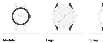 Модульные умные часы Tag Heuer Connected Modular 45 стоят от 1600 евро