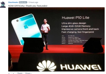 Смартфон Huawei P10 Lite оценен в 350 евро