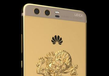 Украшенный золотом и бриллиантами смартфон Huawei P10 предлагается за 2690 евро