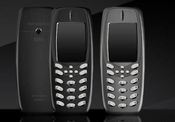 Gresso Presso 3310 — люксовая версия возрождённого телефона Nokia 3310, которая похожа на оригинал даже больше, чем новая модель
