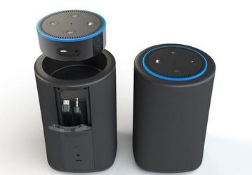 Док-станция Vaux наделит устройство Amazon Echo Dot автономностью и способностью воспроизводить музыку