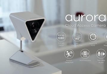 Домашняя камера видеонаблюдения Zyxel Aurora Cloud Access Camera (CAM3115) имеет форму треугольной призмы