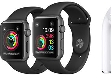 Аналитик удивлен низкой ценой наушников Apple AirPods и умных часов Apple Watch