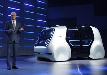 Самоуправляемый концепт-кар Volkswagen называется Sedric 