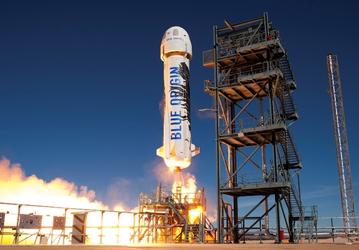 Космический корабль New Shepard компании Blue Origin получил престижную премию