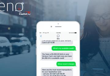 В банке Capital One появился бесполый виртуальный помощник Eno
