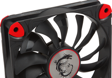 MSI Torx 120: вентиляторы с гидродинамическими подшипниками и шумопонижающими элементами