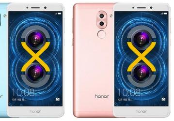 Появилось изображение двух новых вариантов смартфона Huawei Honor 6X