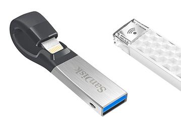 SanDisk выпустила флэш-накопители iXpand Flash Drive и Connect Wireless Stick емкостью 256 ГБ