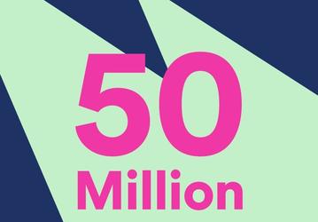 В Spotify насчитывается более 50 млн платных подписчиков