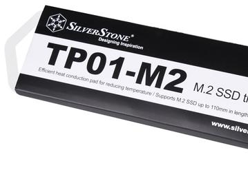 SilverStone TP01-M2: силиконовая прокладка для охлаждения пылких SSD