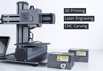 На выпуск 3D-принтера, гравера и фрезеровального станка с ЧПУ Snapmaker уже собрано более полумиллиона долларов