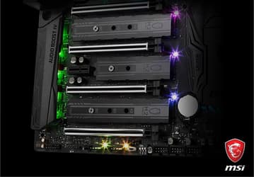 MSI опубликовала фрагмент новой флагманской материнской платы
