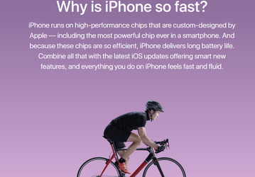 Apple создала на своём сайте отдельную страницу, где расхваливает преимущества iOS и лёгкость перехода на неё с других смартфонов