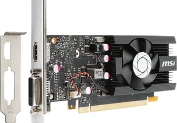 MSI представила сразу шесть видеокарт GeForce GT 1030, причём среди них имеются карты с портами DisplayPort