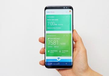 Голосовой поиск в смартфоне Samsung Galaxy S8 при помощи Bixby запущен. Пока только в Южной Корее